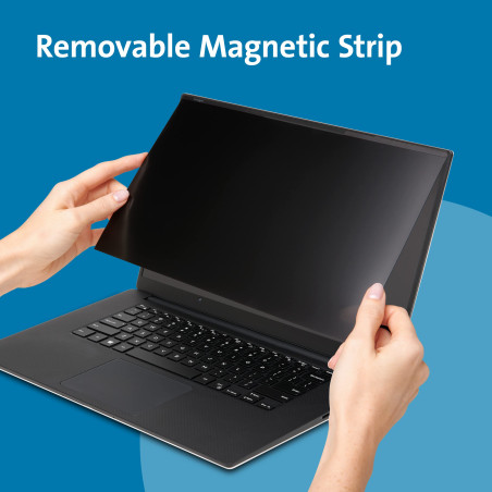 Kensington filtre de confidentialité magnétique MagPro pour écran 15.6'' (16:9), anti-reflets, anti lumière bleue, anti-rayures,