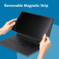 Kensington filtre de confidentialité magnétique MagPro pour écran 15.6'' (16:9), anti-reflets, anti lumière bleue, anti-rayures,