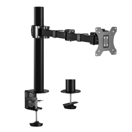 Logilink BP0105 Support de Moniteur 17-32" inclinable Bras pivotant 380 mm VESA Max. 9 kg PC