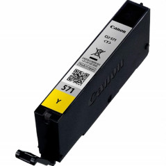 Canon CLI-571 Cartouche Y Jaune (Emballage carton)