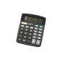 Genie Calculatrice de bureau 220 MD, 10 chiffres, double alimentation (solaire et batterie), 1 pièce, design compact, noir Genie Calculatrice de bureau 220 MD, 10 chiffres, double alimentation (solaire et batterie), 1 pièce, design compact, noir