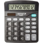 Genie 225 BD Calculatrice de bureau 12 chiffres Dual-Power (Solar et batterie) Design compact Noir Genie 225 BD Calculatrice de bureau 12 chiffres Dual-Power (Solar et batterie) Design compact Noir
