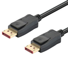 Techly 109283 Câble Audio/Video DisplayPort 8K M/M 3 m Noir