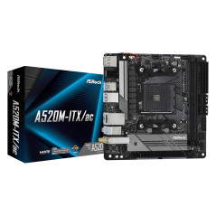 ASRock A520M-ITX / AC prend en charge la carte mère des processeurs AMD AM4 Ryzen ™ / Future AMD Ryzen ™ de 3e génération (série