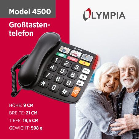 Olympia 2292 4500, Noir
