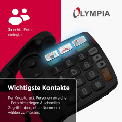 Olympia 2292 4500, Noir