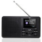 XORO Dab 142 - Radio numérique Portable, réception FM et Dab+, mémoire des Stations, Fonction RDS, réveil, Bluetooth, Batterie e XORO Dab 142 - Radio numérique Portable, réception FM et Dab+, mémoire des Stations, Fonction RDS, réveil, Bluetooth, Batterie e