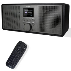 XORO Dab 700 IR Radio Internet Wi-FI, avec FM et Dab+, Spotify Connect, Bluetooth, Lecteur multimédia USB, 2 Haut-parleurs stéré