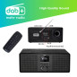 XORO Dab 700 IR Radio Internet Wi-FI, avec FM et Dab+, Spotify Connect, Bluetooth, Lecteur multimédia USB, 2 Haut-parleurs stéré XORO Dab 700 IR Radio Internet Wi-FI, avec FM et Dab+, Spotify Connect, Bluetooth, Lecteur multimédia USB, 2 Haut-parleurs stéré