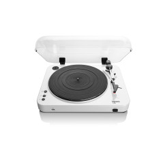Lenco L-85 Tourne-Disque entraîné par Courroie Blanc - Platines (Tourne-Disque entraîné par Courroie, Semi-Automatique, Blanc, 3