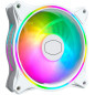 Cooler Master MasterFan MF120 Halo White Edition ARGB - Ventilateurs de Boîtier 120 mm Blanc, Éclairage ARGB à Double Boucle, Pa Cooler Master MasterFan MF120 Halo White Edition ARGB - Ventilateurs de Boîtier 120 mm Blanc, Éclairage ARGB à Double Boucle, Pa