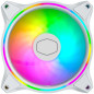 Cooler Master MasterFan MF120 Halo White Edition ARGB - Ventilateurs de Boîtier 120 mm Blanc, Éclairage ARGB à Double Boucle, Pa Cooler Master MasterFan MF120 Halo White Edition ARGB - Ventilateurs de Boîtier 120 mm Blanc, Éclairage ARGB à Double Boucle, Pa
