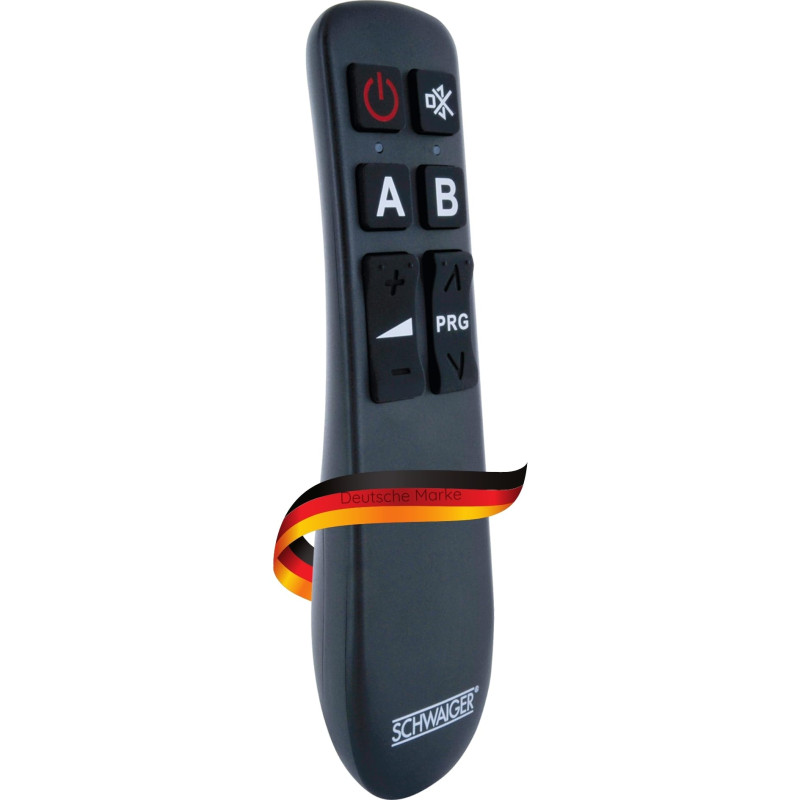 SCHWAIGER - UFB1000 Télécommande Universelle 533-2 en 1 8 Touches pour Personnes âgées Télécommande de Rechange Compatible avec SCHWAIGER - UFB1000 Télécommande Universelle 533-2 en 1 8 Touches pour Personnes âgées Télécommande de Rechange Compatible avec