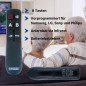 SCHWAIGER - UFB1000 Télécommande Universelle 533-2 en 1 8 Touches pour Personnes âgées Télécommande de Rechange Compatible avec SCHWAIGER - UFB1000 Télécommande Universelle 533-2 en 1 8 Touches pour Personnes âgées Télécommande de Rechange Compatible avec