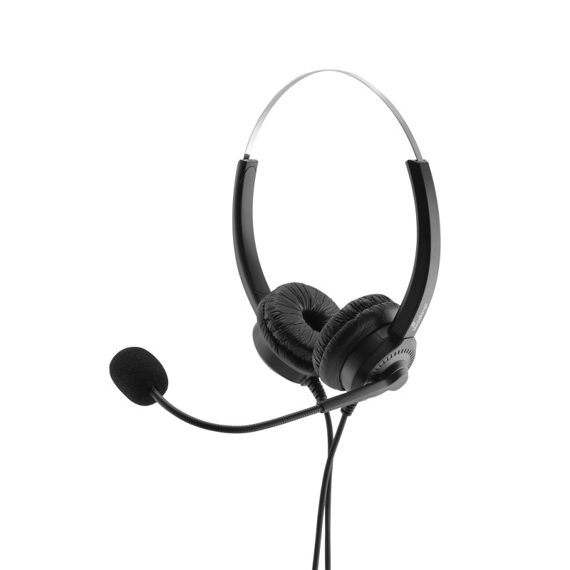 MediaRange Casque stéréo Filaire avec Microphone et Fonction de Commande Noir MROS304 MediaRange Casque stéréo Filaire avec Microphone et Fonction de Commande Noir MROS304