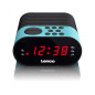 Lenco CR-07 Bleu - Radio-réveil FM - Radio-réveil - 2 alarmes - Double alarme - Mise en veille - Snooze - Écran LED - Tuner FM P Lenco CR-07 Bleu - Radio-réveil FM - Radio-réveil - 2 alarmes - Double alarme - Mise en veille - Snooze - Écran LED - Tuner FM P