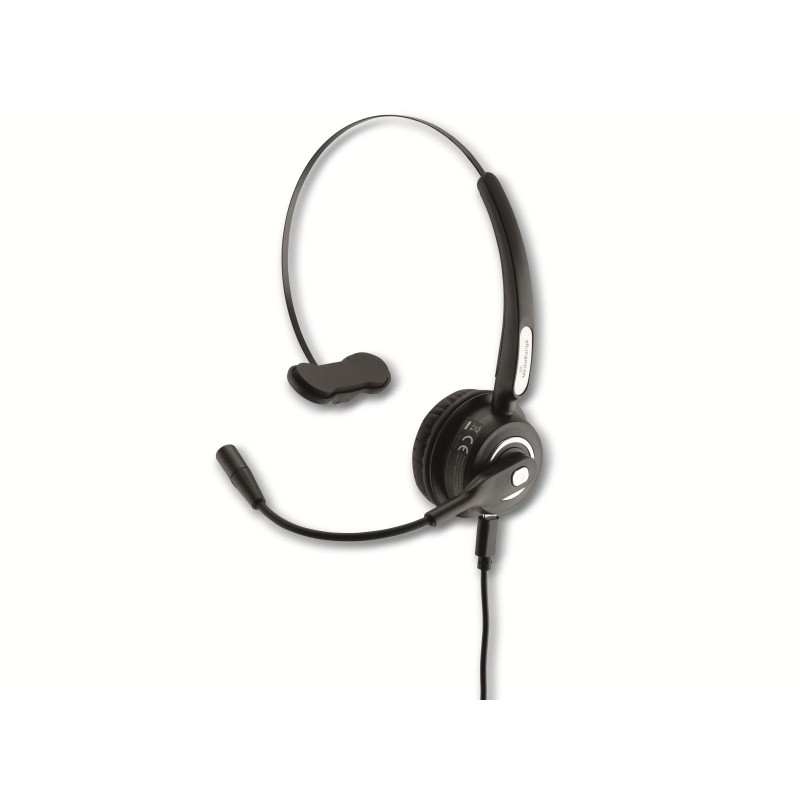 MediaRange Casque Mono sans Fil avec Microphone, Batterie 180 mAh, Noir MediaRange Casque Mono sans Fil avec Microphone, Batterie 180 mAh, Noir