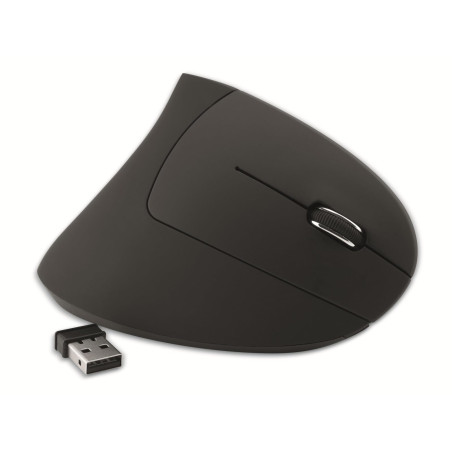 MediaRange MROS232 Ergonomique Souris Radio 6 Boutons/Droite/Noir/sans Fil
