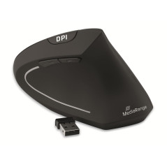 MediaRange MROS232 Ergonomique Souris Radio 6 Boutons/Droite/Noir/sans Fil