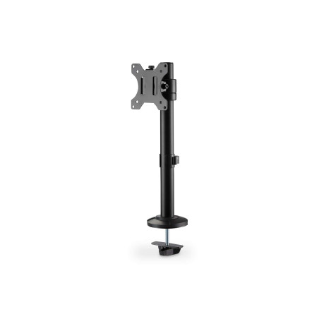 DIGITUS Support d'écran - Pince de table - 1 écran - Jusqu'à 32 pouces - Jusqu'à 8 kg - VESA 75x75, 100x100 - Noir