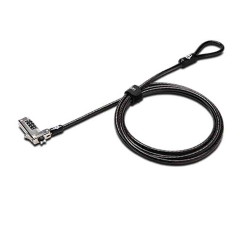 Kensington Câble de sécurité NanoSaver ultrafin à combinaison, 2-en-1 équipés de fentes de sécurité Nano, protection antivol pou Kensington Câble de sécurité NanoSaver ultrafin à combinaison, 2-en-1 équipés de fentes de sécurité Nano, protection antivol pou