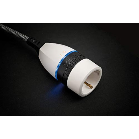 Brennenstuhl Rallonge de 3 m pour l'intérieur (câble Textile de 3 m, pour Une Utilisation en intérieur, rallonge avec Interrupte