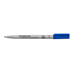 Staedtler Lumocolor 312 - Feutre Non-Permanent Pointe Biseautée 1 À 2,5 Mm Bleu