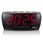 Ces Icr-230 Radio-Réveil - Radio-Réveil avec 2 Heures D'Alarme - Pll Fm - Fonction Snooze - Minuterie De Sommeil - Réserve De Ma