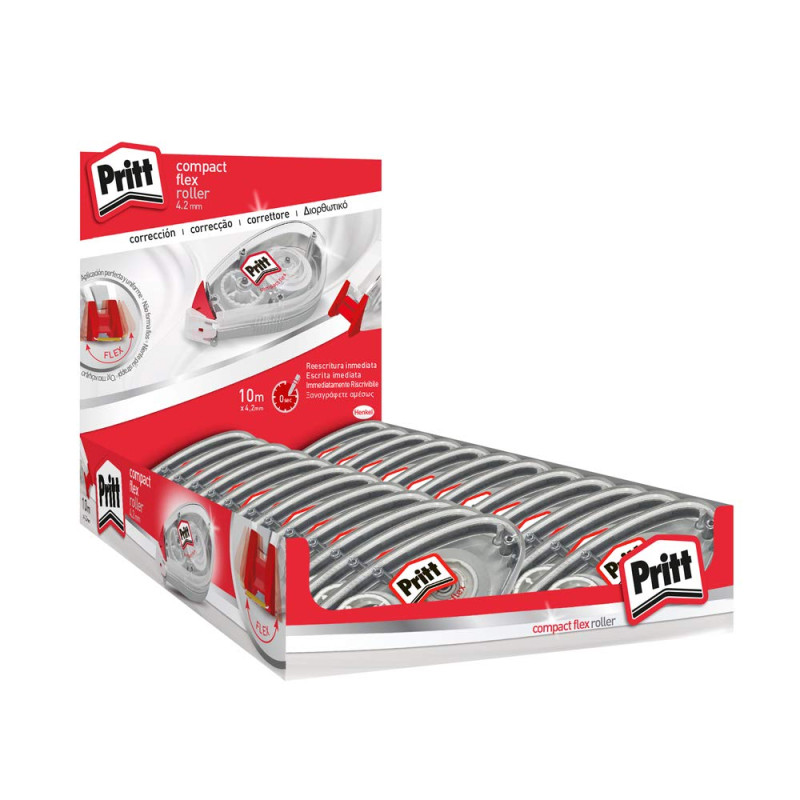 Corrector PRITT 2141803-4,2mmx10m · Expositor 24 Unidades Corrector PRITT 2141803-4,2mmx10m · Expositor 24 Unidades