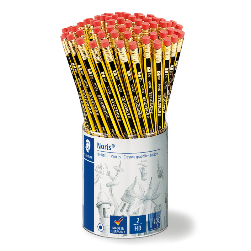 Staedtler 122 KP72 Crayons à papier Noir Staedtler 122 KP72 Crayons à papier Noir