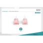 DIGITUS Câble LAN Cat 6-10m - Slim - RJ45 Câble réseau - U/FTP Blindé - Compatible Cat-6A - Gris DIGITUS Câble LAN Cat 6-10m - Slim - RJ45 Câble réseau - U/FTP Blindé - Compatible Cat-6A - Gris