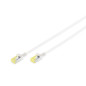 DIGITUS Câble LAN Cat 6A - 10m - Slim - RJ45 Câble réseau - U/FTP Blindé - Compatible Cat-6 - Gris DIGITUS Câble LAN Cat 6A - 10m - Slim - RJ45 Câble réseau - U/FTP Blindé - Compatible Cat-6 - Gris