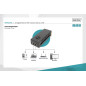 DIGITUS Ethernet PoE+ Injecteur - 10 Gigabit - Budget Power Over Ethernet de 30 W - IEEE 802.3af/at - Détection Automatique des DIGITUS Ethernet PoE+ Injecteur - 10 Gigabit - Budget Power Over Ethernet de 30 W - IEEE 802.3af/at - Détection Automatique des