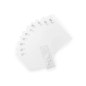 Durable 343219 Feuilles de Remplacement pour Visière 343110, avec Boutons Pression, Désinfectables, Fabriquées Dans L'Ue, 10 Piè Durable 343219 Feuilles de Remplacement pour Visière 343110, avec Boutons Pression, Désinfectables, Fabriquées Dans L'Ue, 10 Piè