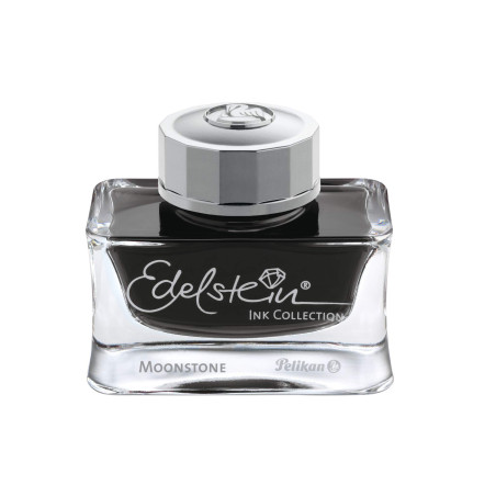 Pelikan Fine-Writing 300827 Pierre précieuse Collection Moonstone Encre de l'année 2020 50 ml, Gris lunaire