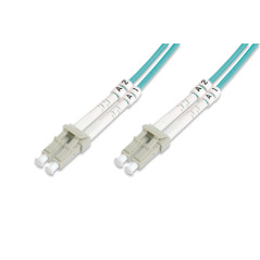 DIGITUS DK-2533-20/3 – Câble À Fibre Optique OM3 – 20 m – LC à LC – Câble Fibre Optique Duplex – 1/10/40/100 Gbit/s – MM Multimo