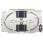 DIGITUS Cassette d'épissure Fibre Optique - 12 Pigtails - pré-assemblé - LC - OM4 - teinté dans la Masse Selon DIN IEC 60304 - B DIGITUS Cassette d'épissure Fibre Optique - 12 Pigtails - pré-assemblé - LC - OM4 - teinté dans la Masse Selon DIN IEC 60304 - B