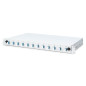DIGITUS Boîte d'épissure fibre optique 12 couplages - LC - OS2 - 1U 19 pouces - Single-Mode duplex - Avec cassette d'épissure - DIGITUS Boîte d'épissure fibre optique 12 couplages - LC - OS2 - 1U 19 pouces - Single-Mode duplex - Avec cassette d'épissure -