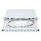 DIGITUS Boîte d'épissure fibre optique 12 couplages - LC - OS2 - 1U 19 pouces - Single-Mode duplex - Avec cassette d'épissure - DIGITUS Boîte d'épissure fibre optique 12 couplages - LC - OS2 - 1U 19 pouces - Single-Mode duplex - Avec cassette d'épissure -