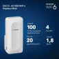 NETGEAR Nouveau Répéteur WiFi 6 Mesh Puissant (EAX15), Amplificateur AX1800, Repeteur Puissant couvre jusqu'à 100 m², Compatible NETGEAR Nouveau Répéteur WiFi 6 Mesh Puissant (EAX15), Amplificateur AX1800, Repeteur Puissant couvre jusqu'à 100 m², Compatible