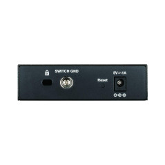 D-Link DGS-1100-05V2 Switch administrable Smart Gigabit 5 ports avec prise en charge VLAN, fonctionnalités de couche 2, QoS, 802