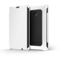 Mozo Works With Lumia MOZ435FW Etui Flip pour Nokia Lumia 435 Blanc Mozo Works With Lumia MOZ435FW Etui Flip pour Nokia Lumia 435 Blanc
