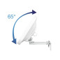 Metronic 498144 Antenne Satellite Plate H V Blanc Metronic 498144 Antenne Satellite Plate H V Blanc