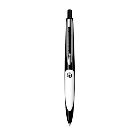 Herlitz 50028276 Stylo à bille my.pen Noir/blanc