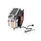 Xilence A402 AMD Ventilateur de processeur, 92mm PWM Ventilateur, 130W TDP, rouge/noir/argent Xilence A402 AMD Ventilateur de processeur, 92mm PWM Ventilateur, 130W TDP, rouge/noir/argent