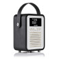 VQ Retro Mini Radio DAB Plus/DAB avec Bluetooth, FM et Radio Réveil Fonction - Alimentée par Secteur et Batterie Radio Portable VQ Retro Mini Radio DAB Plus/DAB avec Bluetooth, FM et Radio Réveil Fonction - Alimentée par Secteur et Batterie Radio Portable