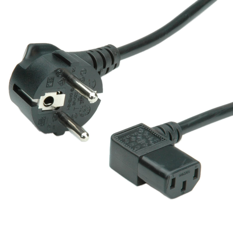 VALUE Rotronic Roline – Rallonge de câble d'alimentation Schuko/Prise Secteur IEC/Femelle 1,8 m Noir VALUE Rotronic Roline – Rallonge de câble d'alimentation Schuko/Prise Secteur IEC/Femelle 1,8 m Noir
