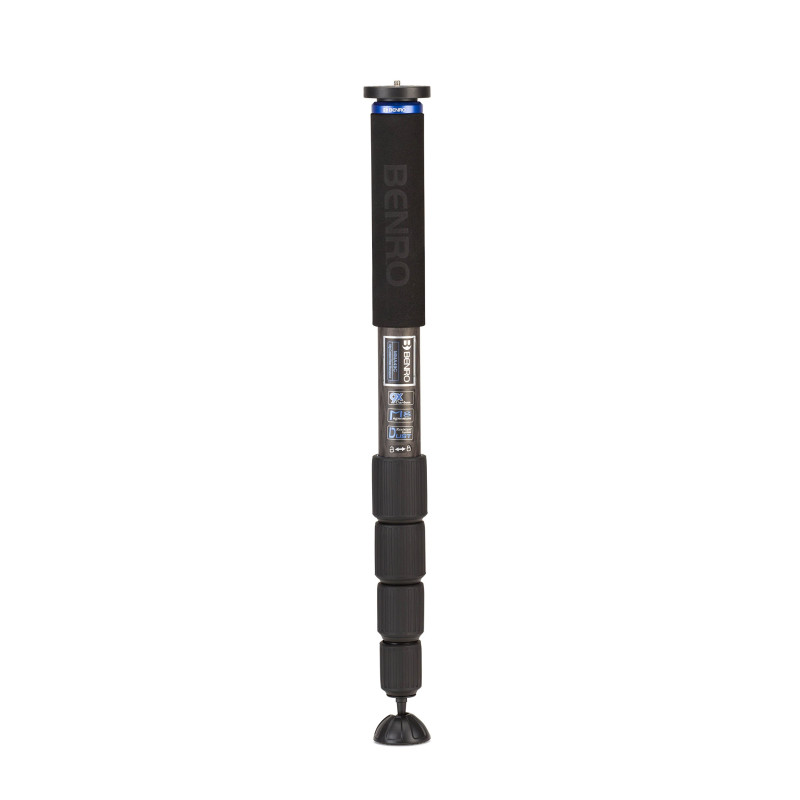 Benro MMA49C Mach3 9X CF Series 4 Monopod, 5 Section, Twist Lock (Noir) Benro MMA49C Mach3 9X CF Series 4 Monopod, 5 Section, Twist Lock (Noir)