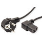 VALUE Rotronic Roline – Rallonge de câble d'alimentation Schuko/Prise Secteur IEC/Femelle 1,8 m Noir VALUE Rotronic Roline – Rallonge de câble d'alimentation Schuko/Prise Secteur IEC/Femelle 1,8 m Noir