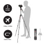 Manfrotto MVKBFRTC-Live Befree Live Trépied de Voyage en Carbone, avec Fermeture Twist, Rotule Fluide MVH400AH, pour Appareils V Manfrotto MVKBFRTC-Live Befree Live Trépied de Voyage en Carbone, avec Fermeture Twist, Rotule Fluide MVH400AH, pour Appareils V